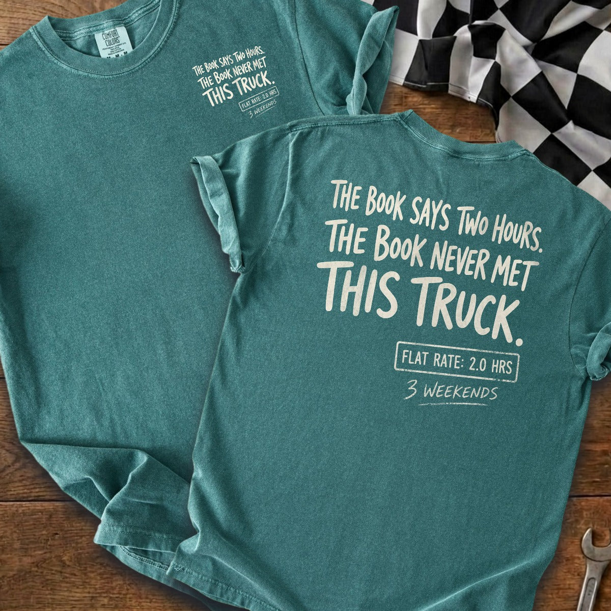 Blue Spruce | Front & Back
