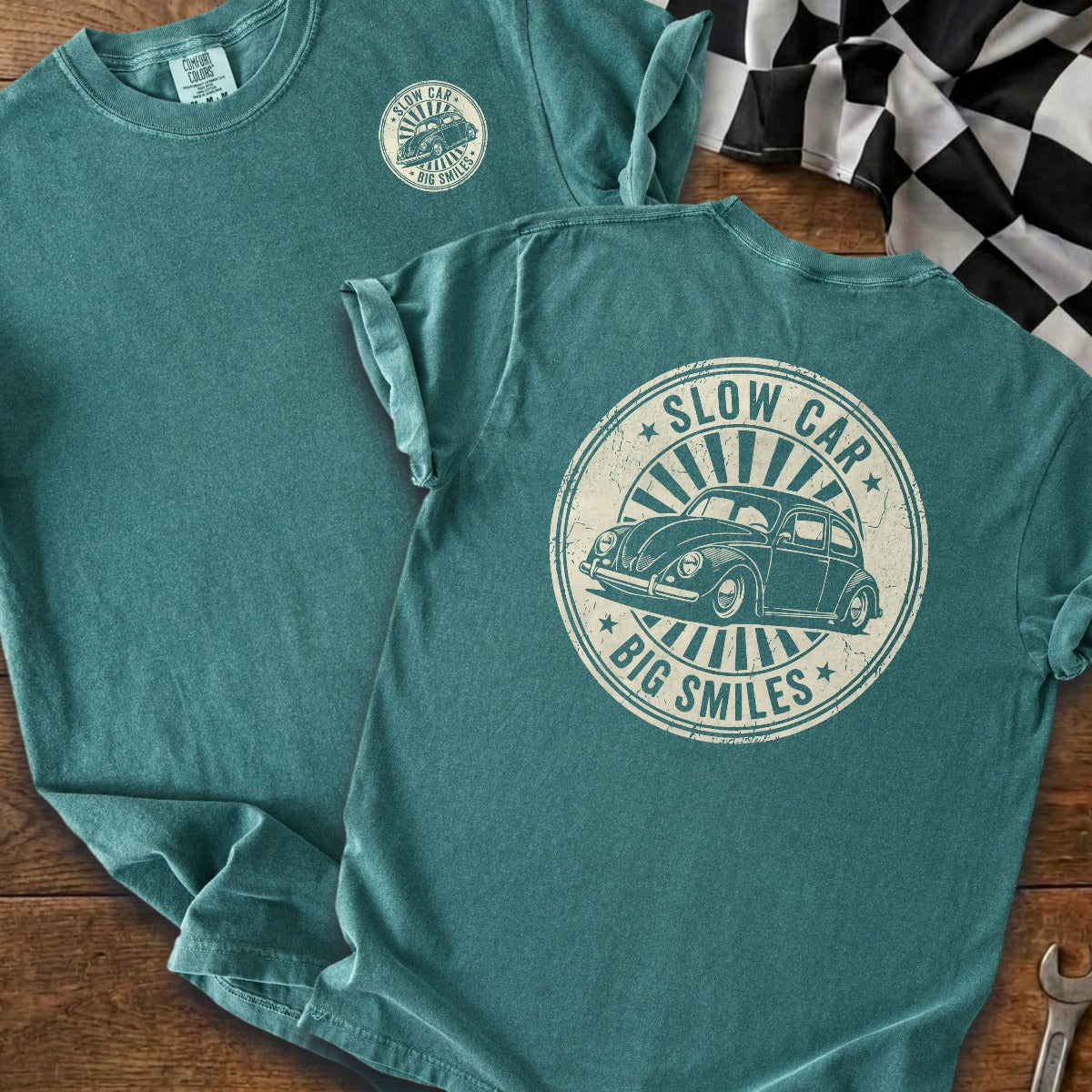 Blue Spruce | Left Chest + Back