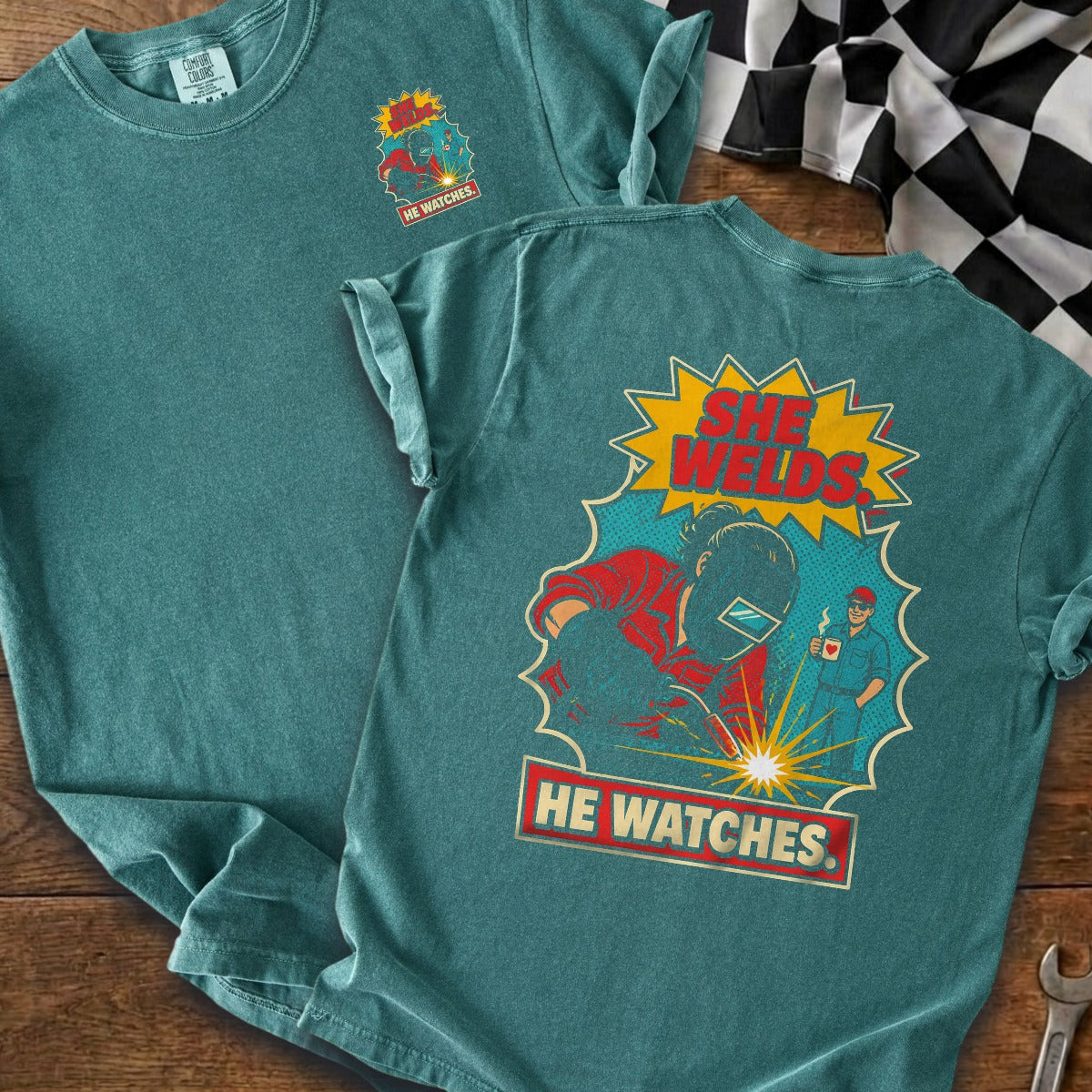 Blue Spruce | Front & Back