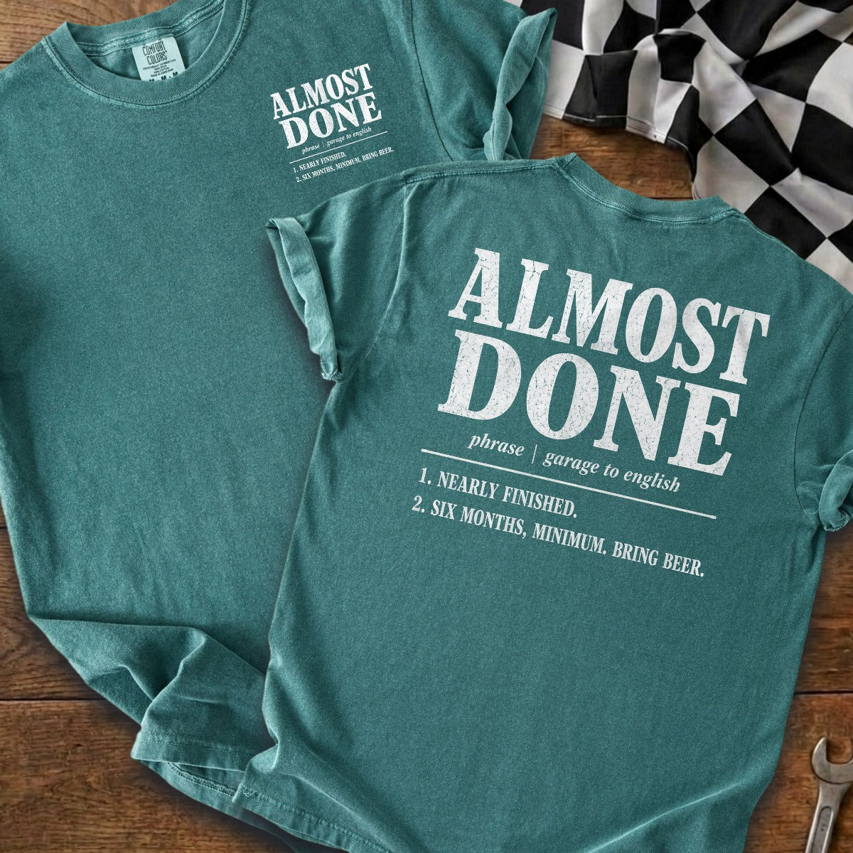 Blue Spruce | Front & Back