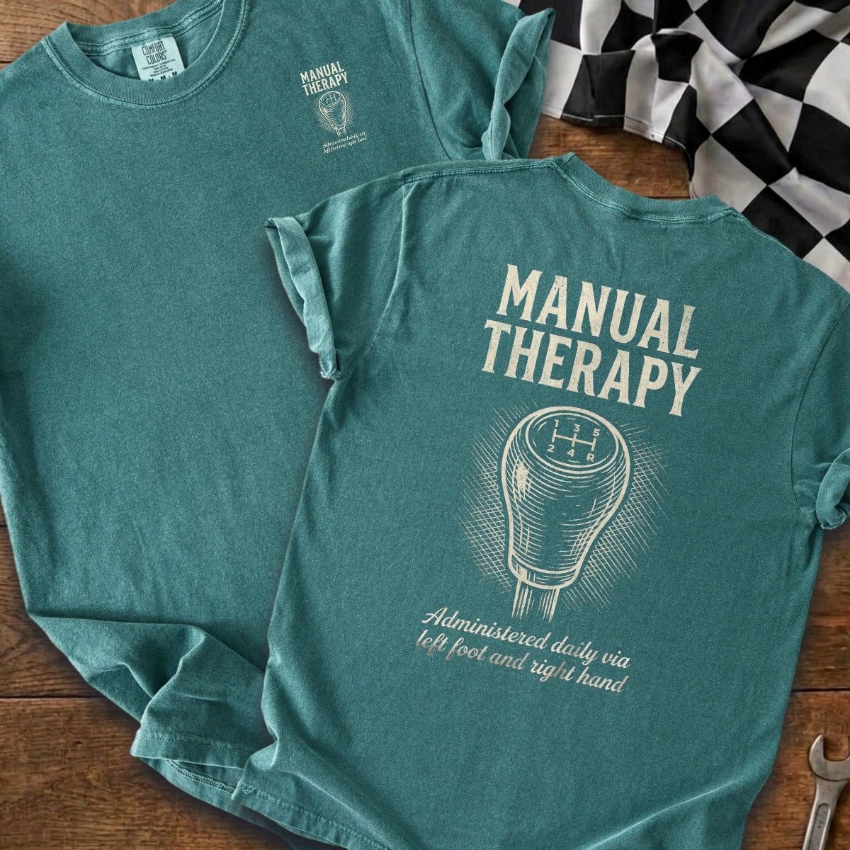 Blue Spruce | Left Chest + Back