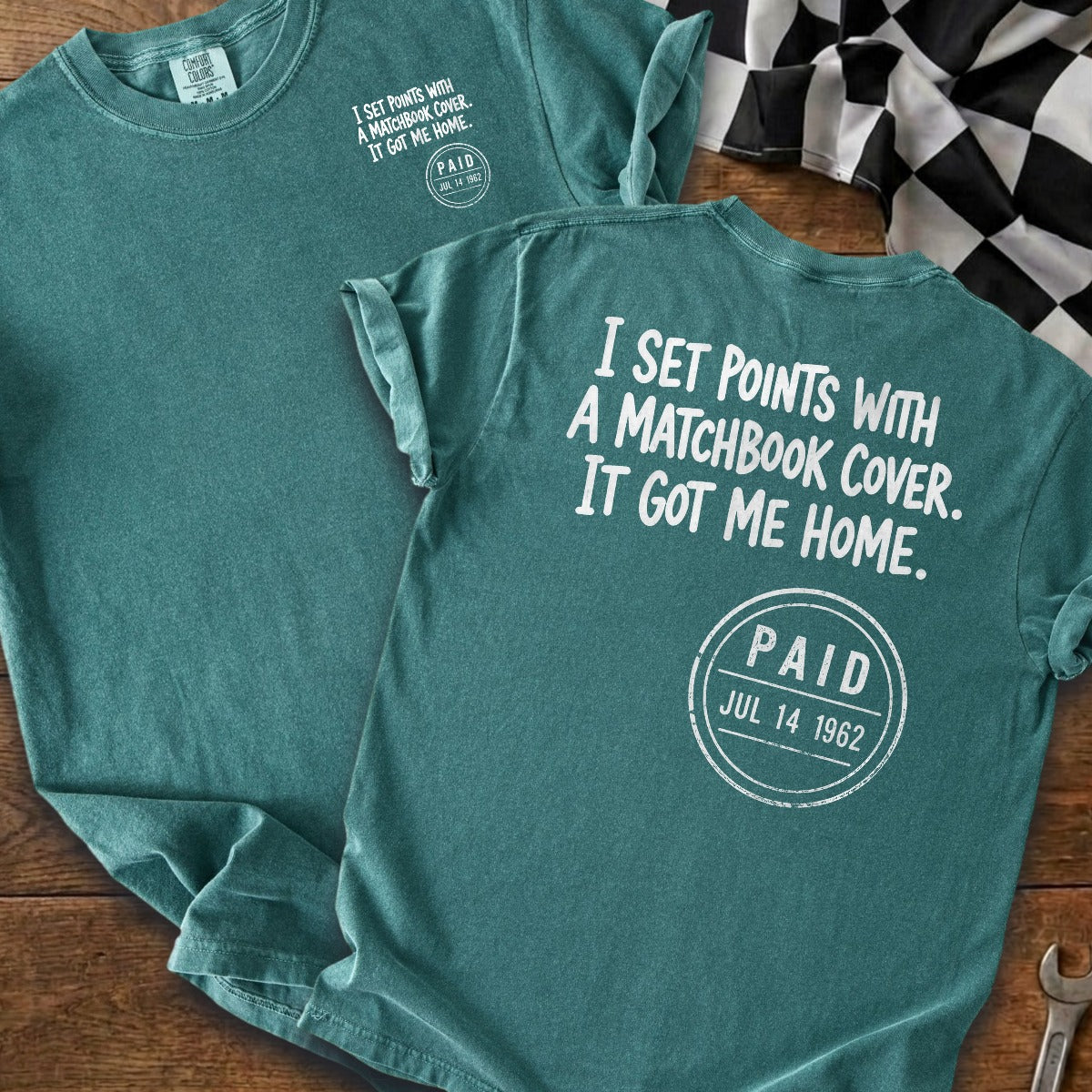Blue Spruce | Front & Back