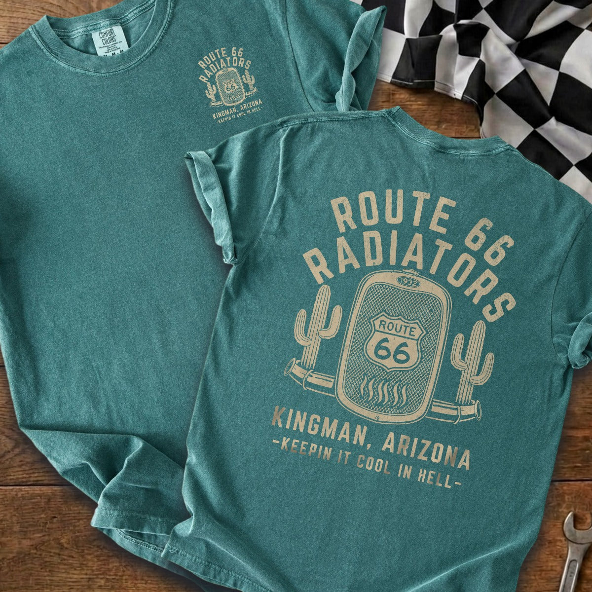 Blue Spruce | Front & Back