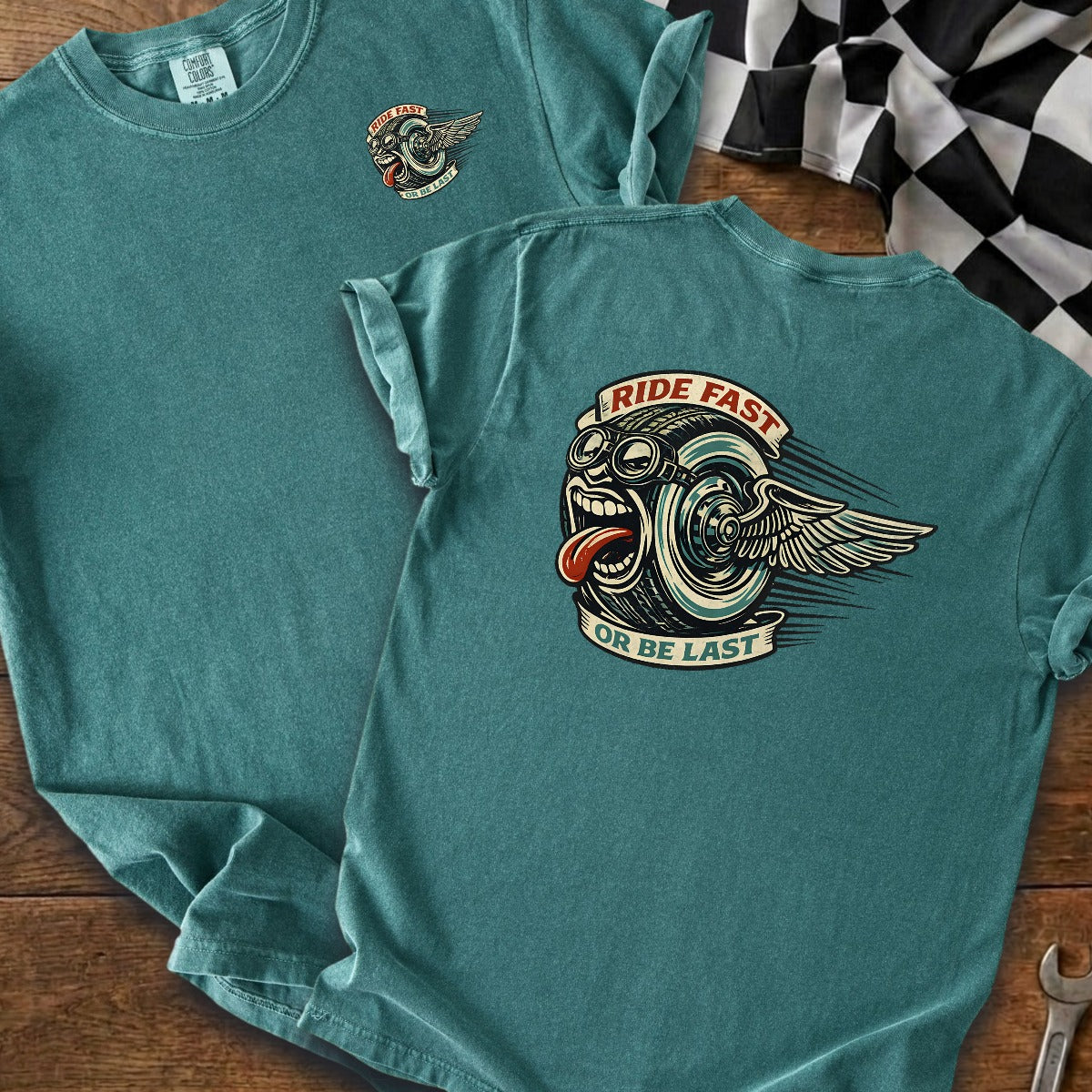Blue Spruce | Left Chest + Back