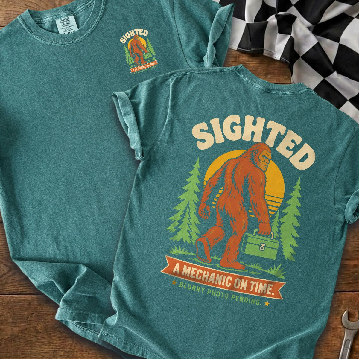 Blue Spruce | Front & Back
