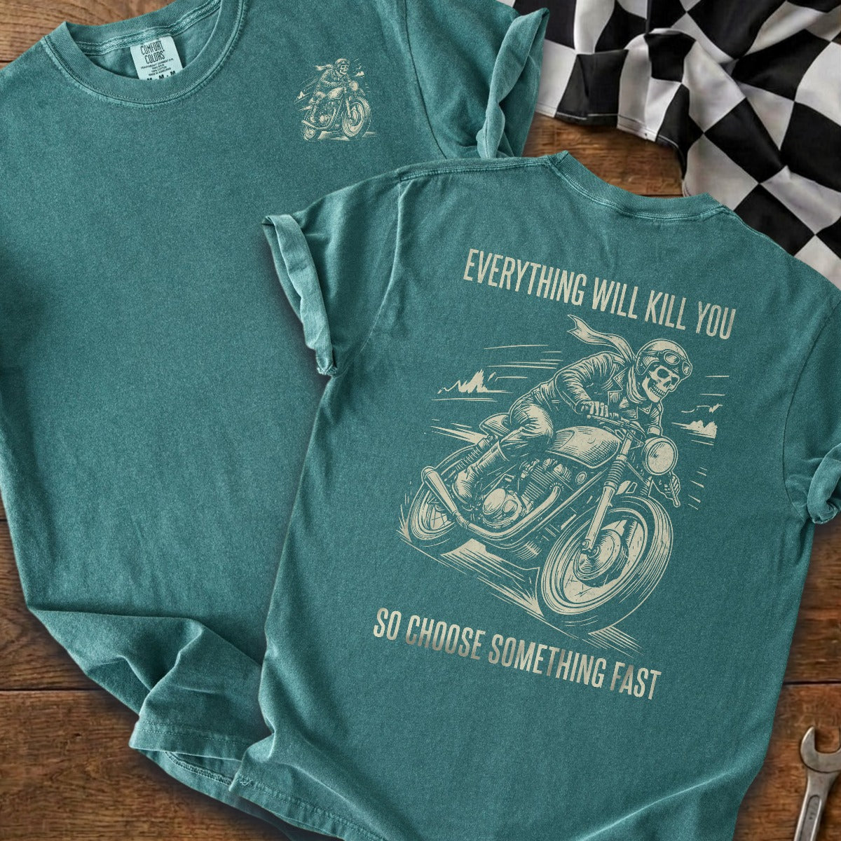 Blue Spruce | Left Chest + Back
