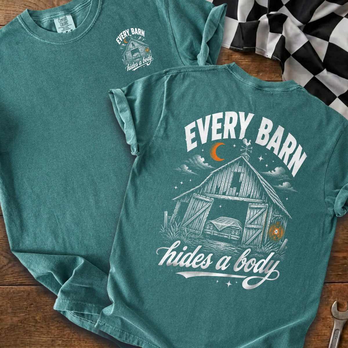 Blue Spruce | Front & Back