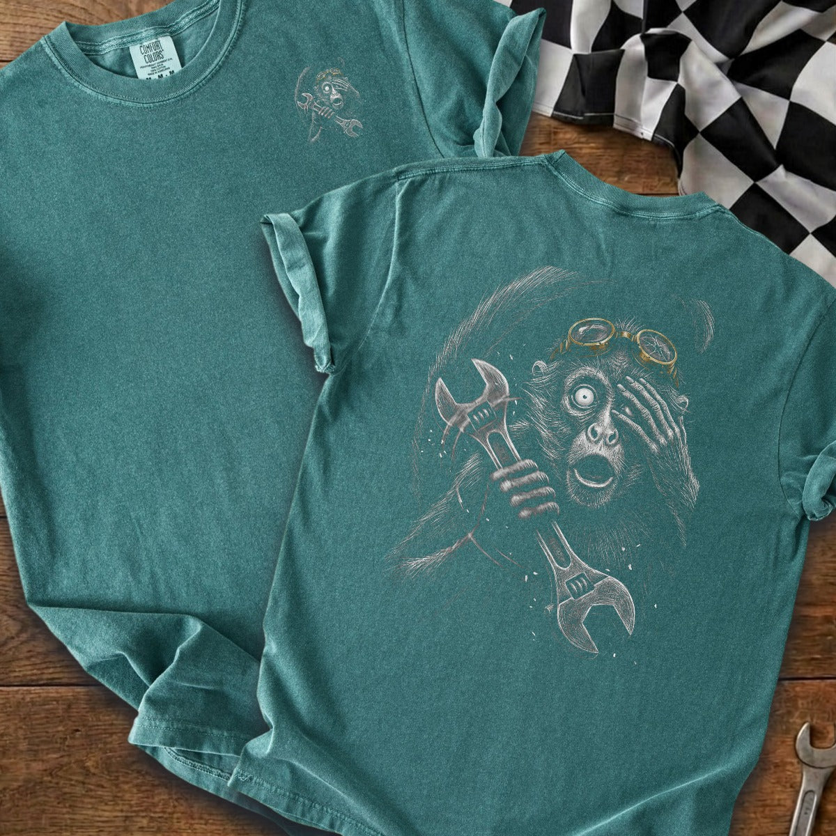 Blue Spruce | Left Chest + Back
