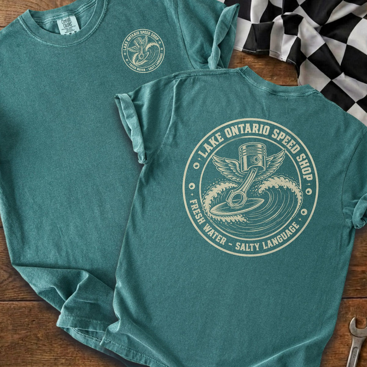 Blue Spruce | Front & Back