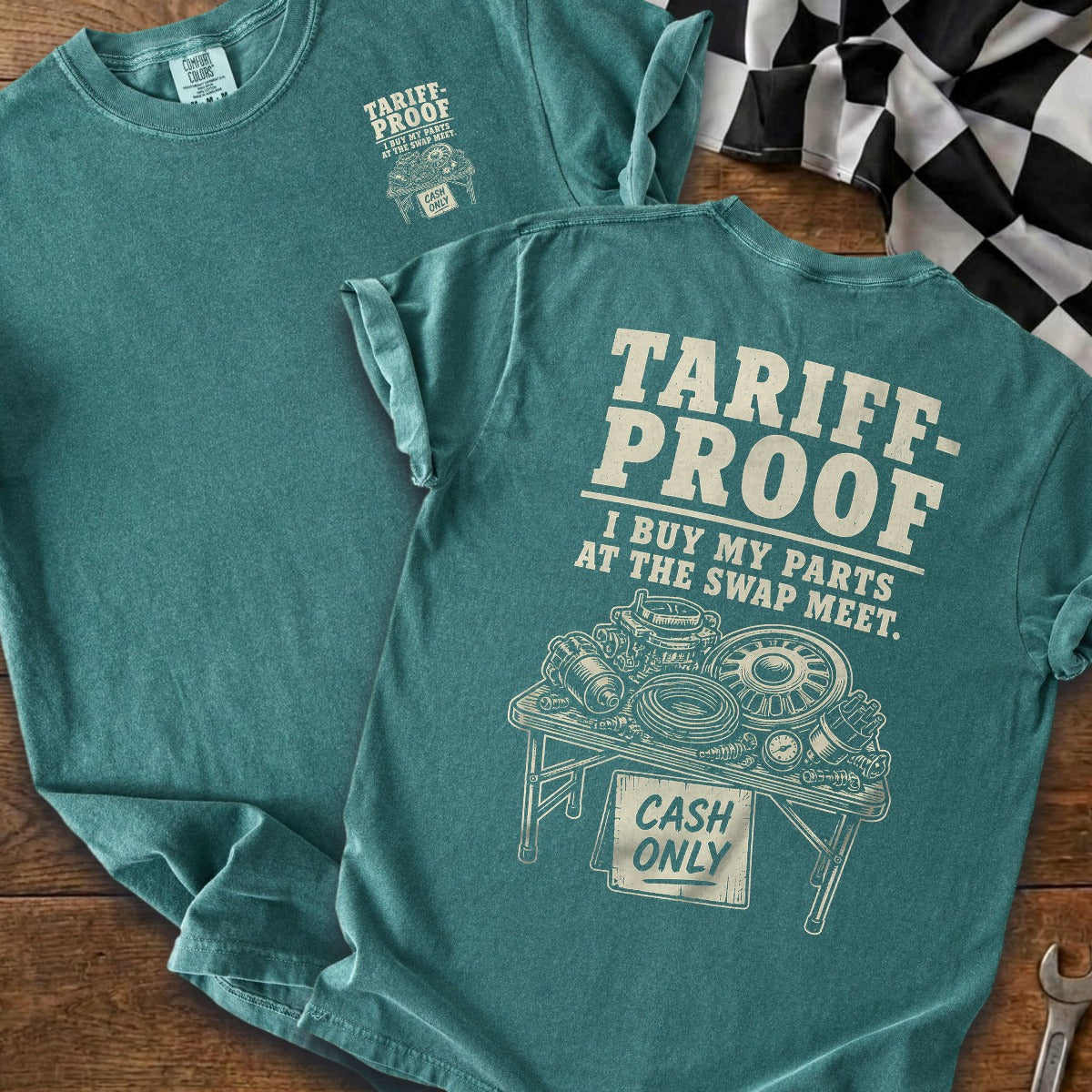 Blue Spruce | Front & Back