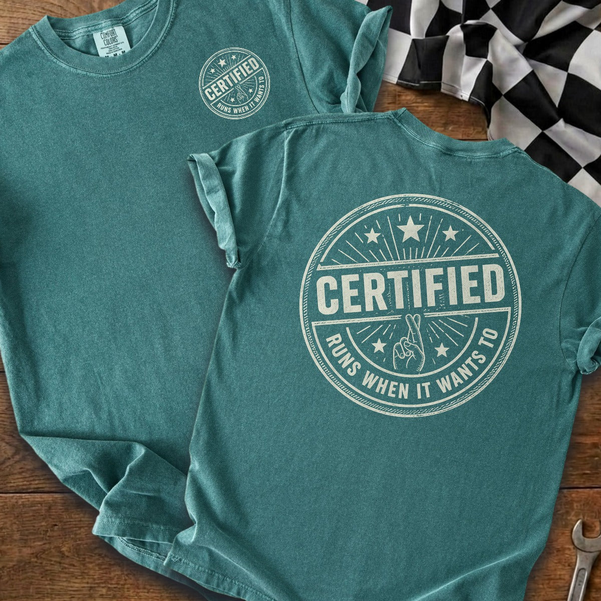 Blue Spruce | Front & Back