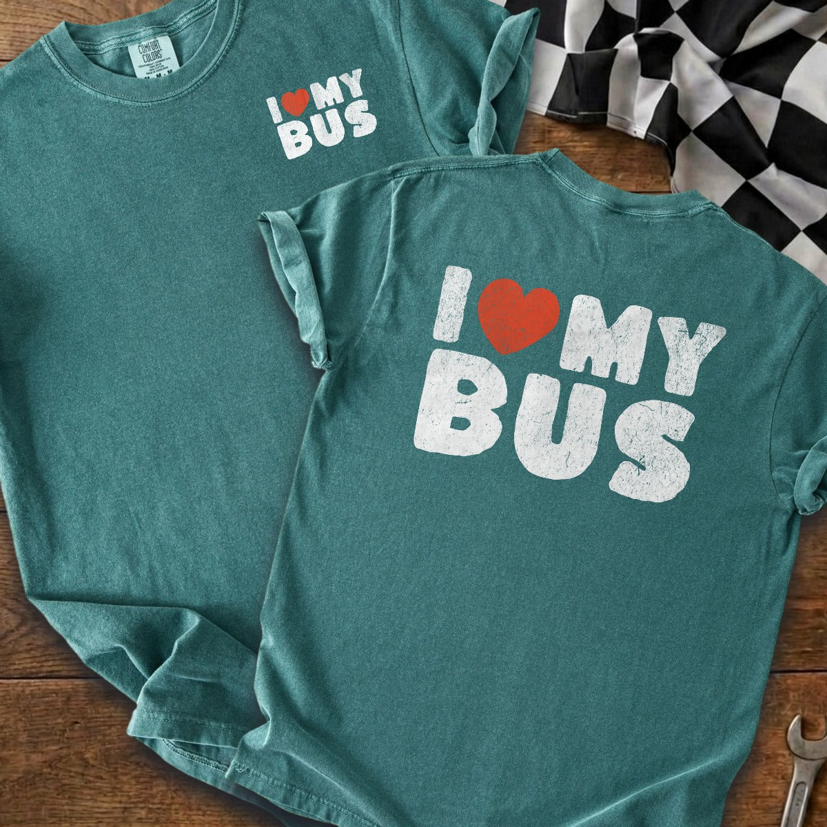 Blue Spruce | Left Chest + Back