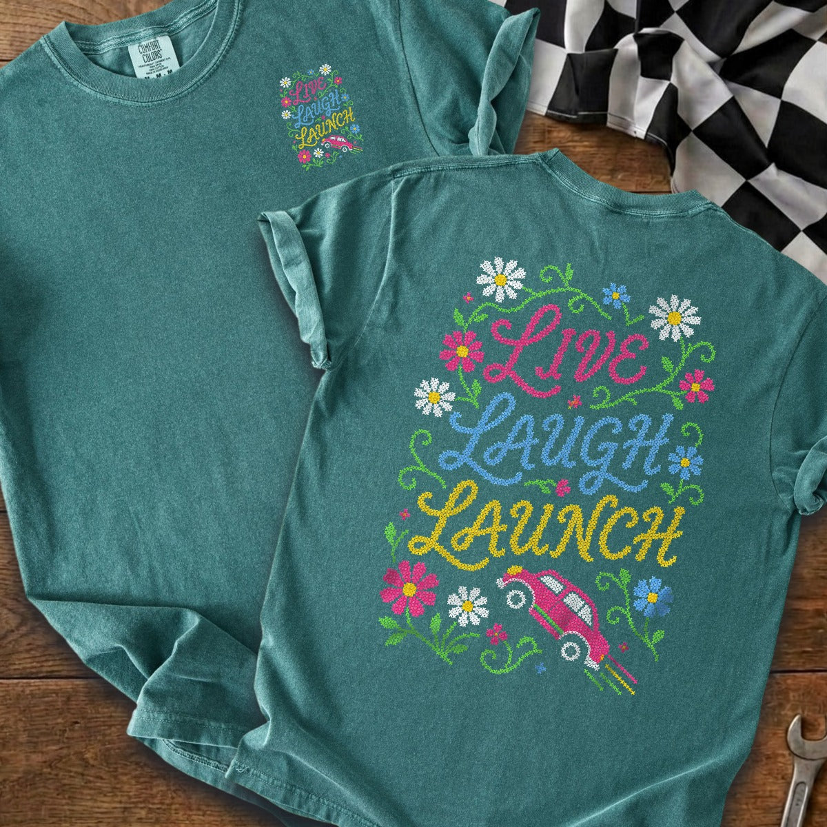 Blue Spruce | Front & Back