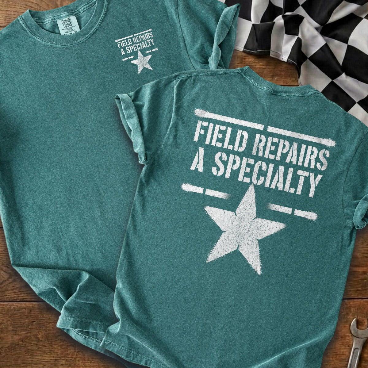 Blue Spruce | Front & Back