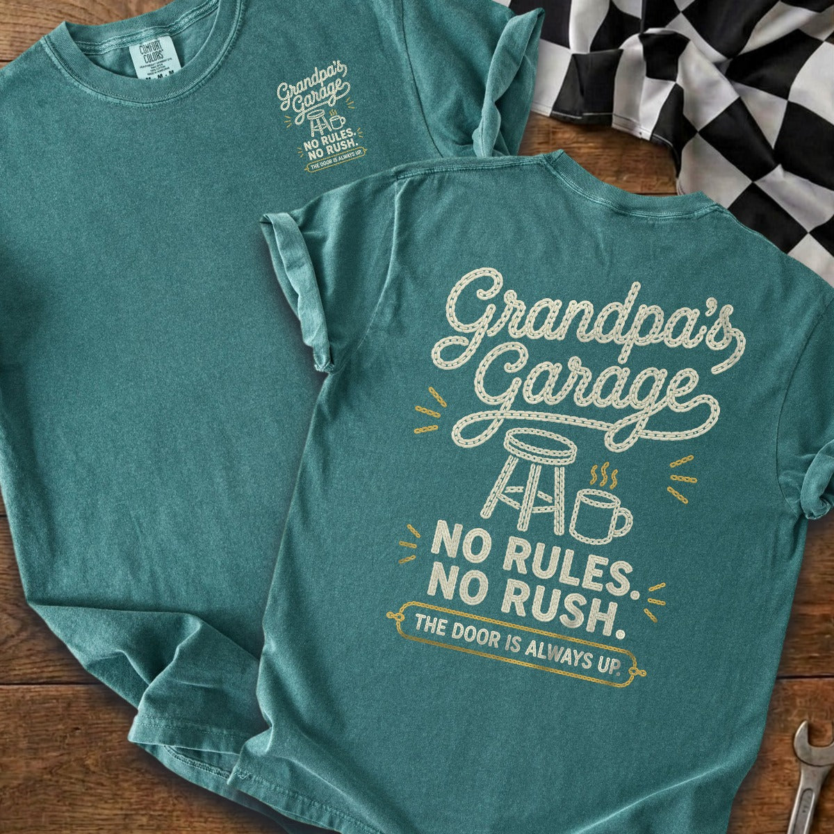 Blue Spruce | Front & Back