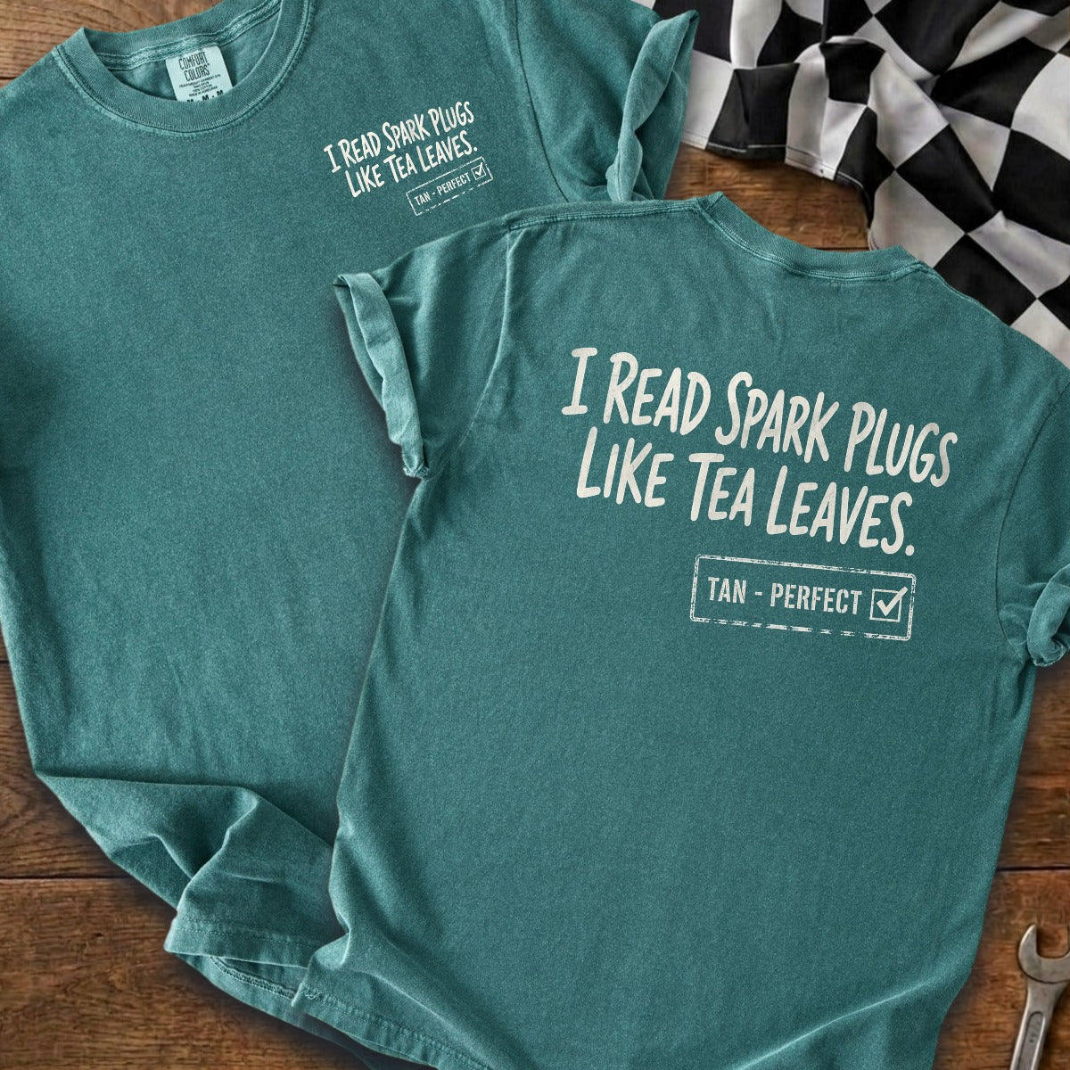 Blue Spruce | Front & Back