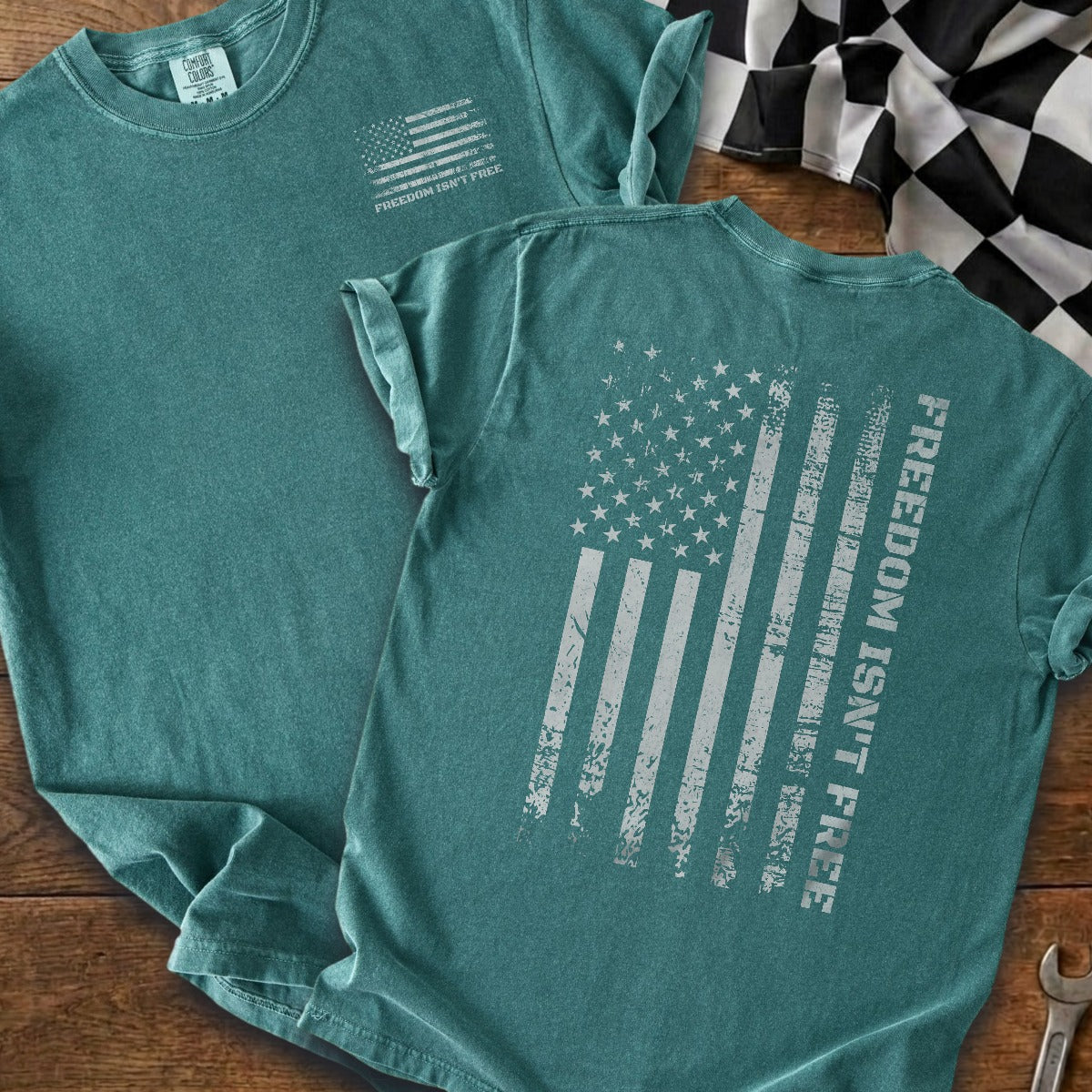 Blue Spruce | Left Chest + Back