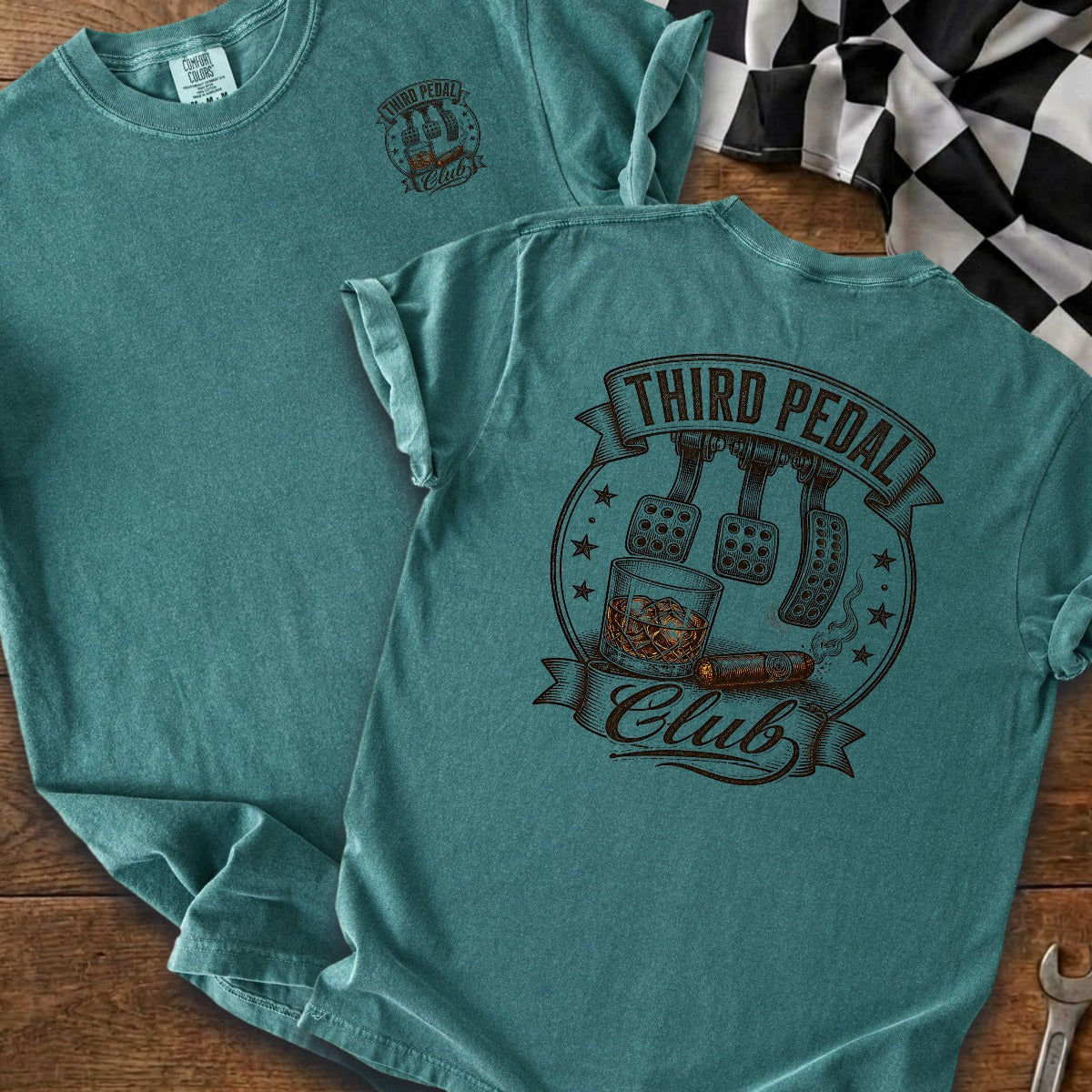 Blue Spruce | Left Chest + Back