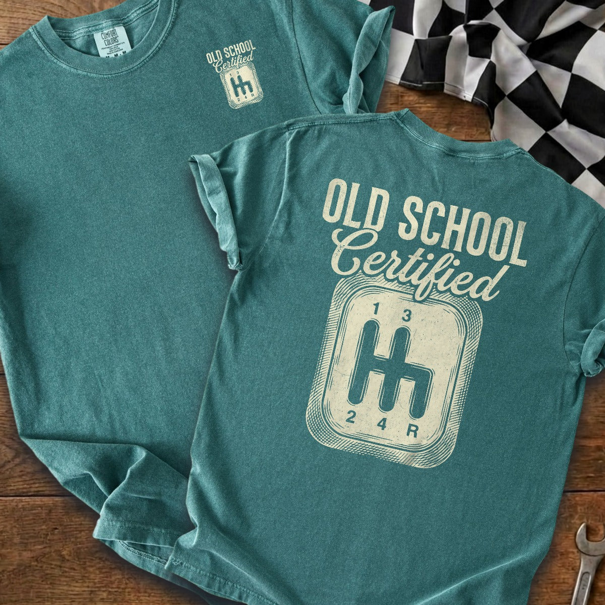 Blue Spruce | Left Chest + Back