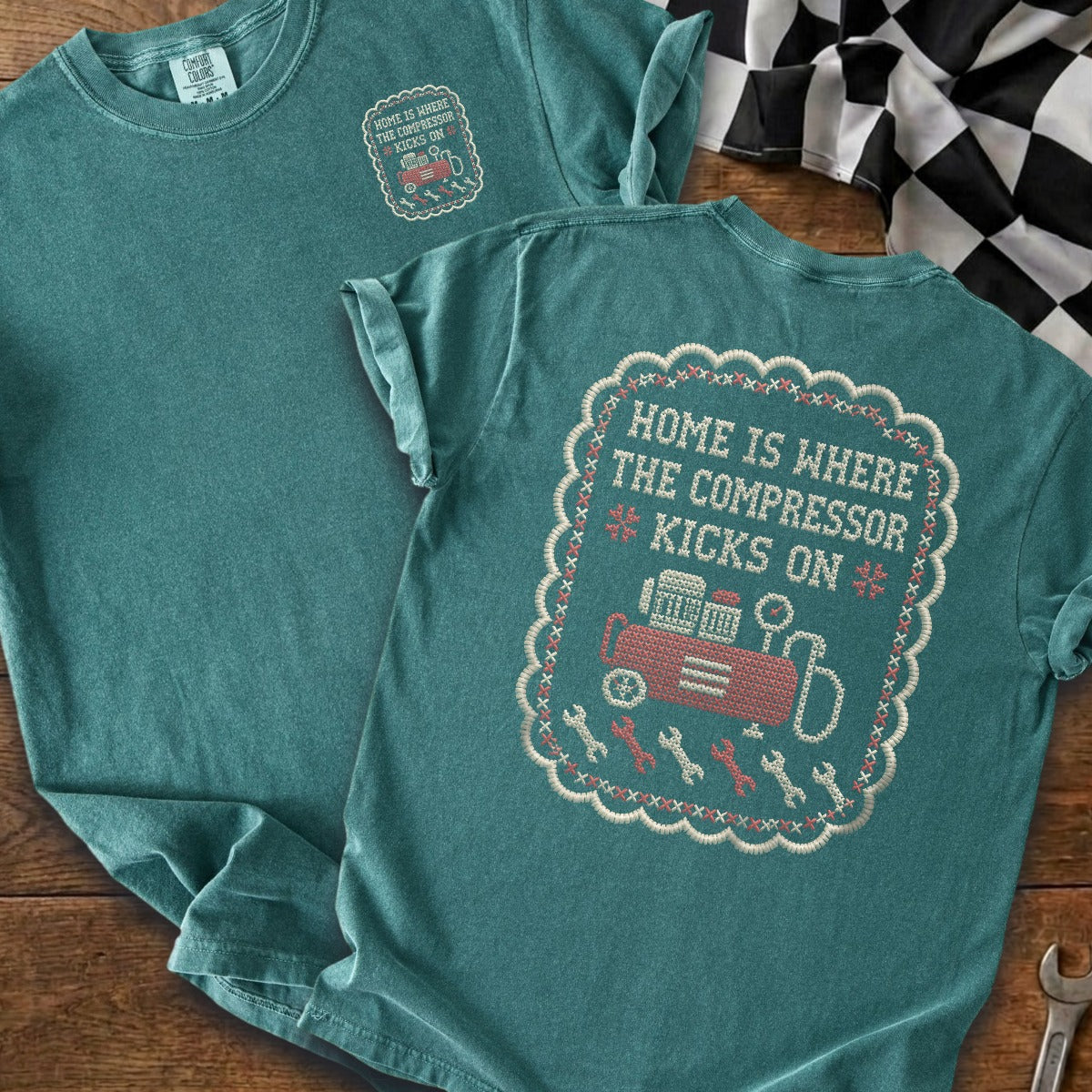 Blue Spruce | Front & Back