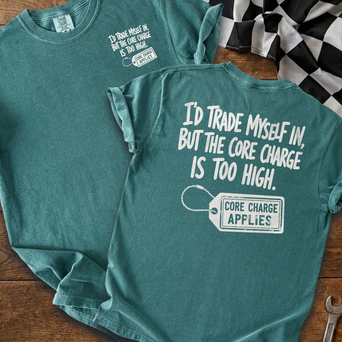 Blue Spruce | Front & Back