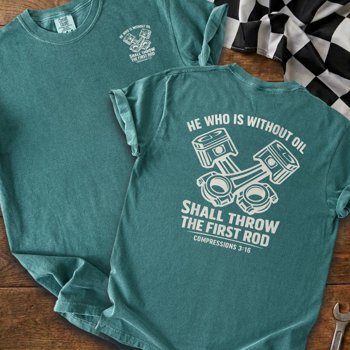 Blue Spruce | Left Chest + Back