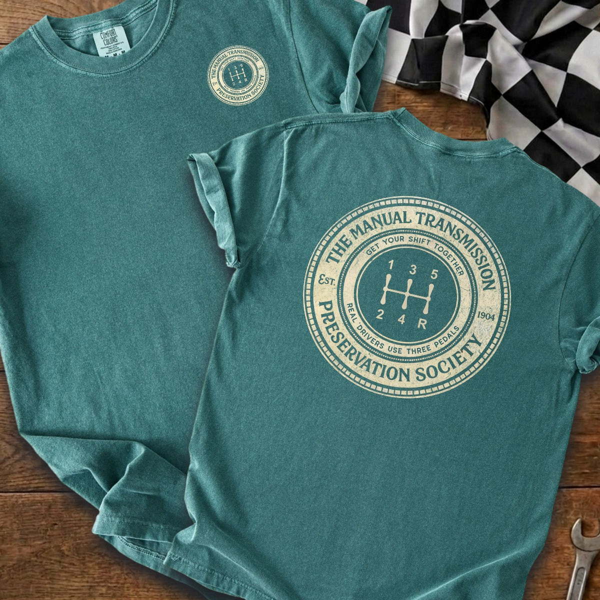 Blue Spruce | Left Chest + Back