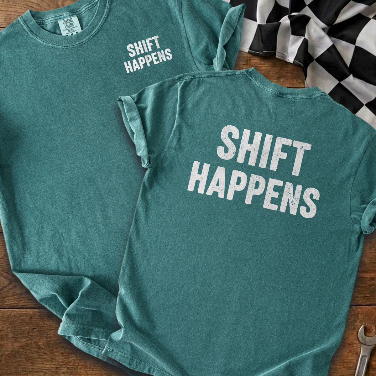 Blue Spruce | Left Chest + Back