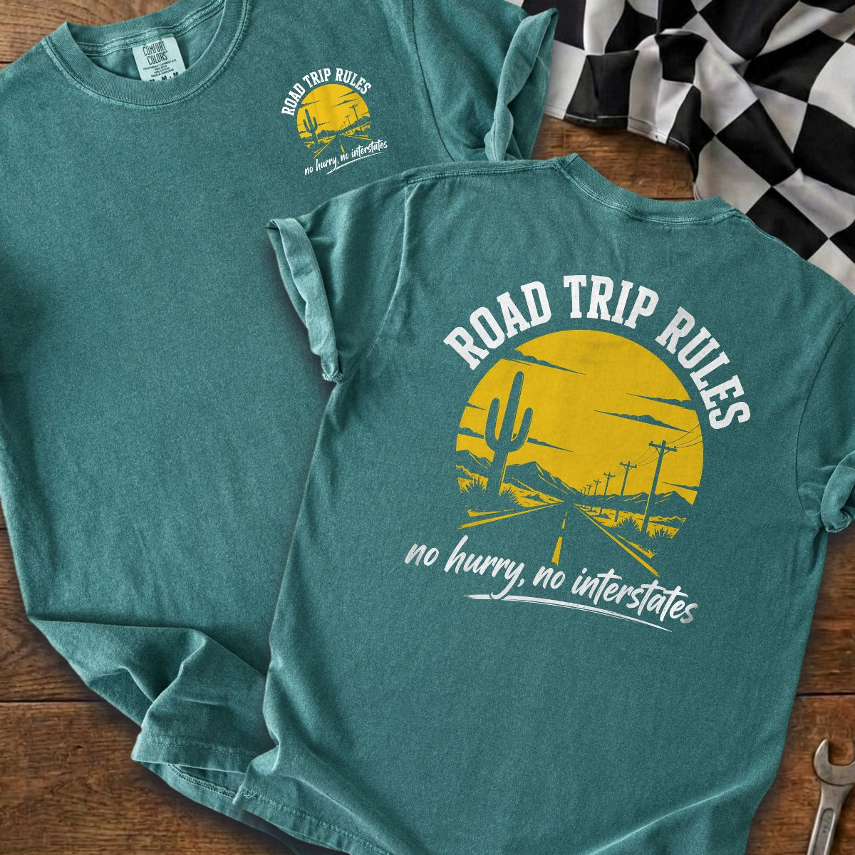 Blue Spruce | Left Chest + Back (refreshed)
