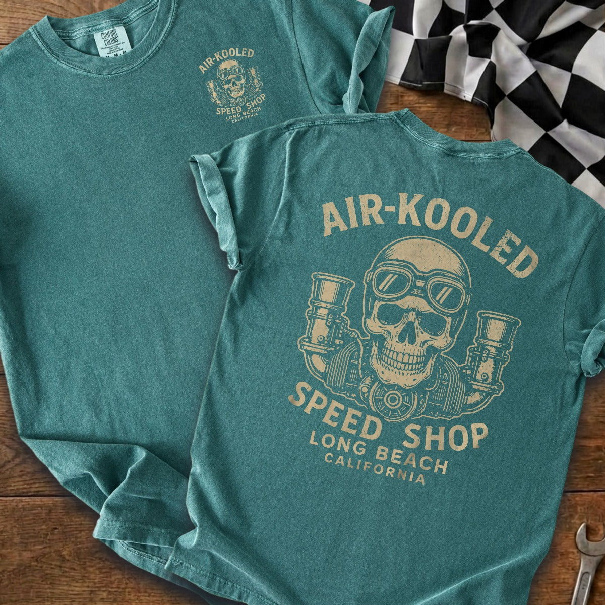Blue Spruce | Left Chest + Back (refreshed)