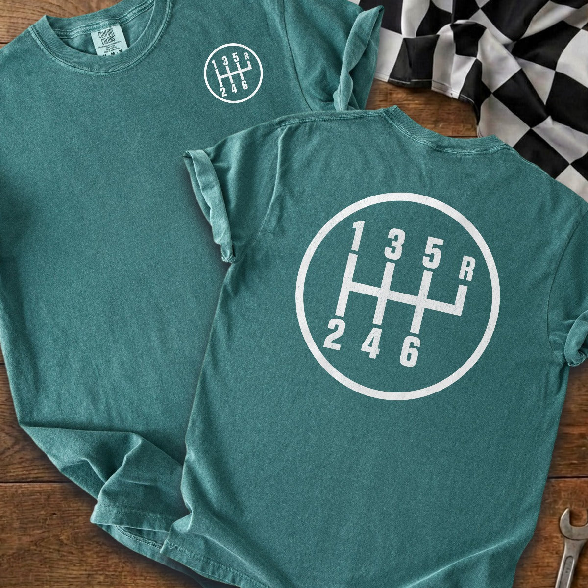 Blue Spruce | Left Chest + Back (refreshed)