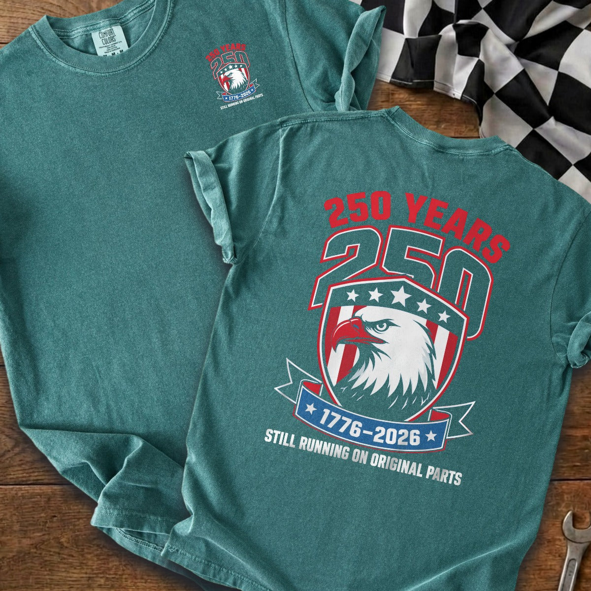 Blue Spruce | Left Chest + Back (refreshed)