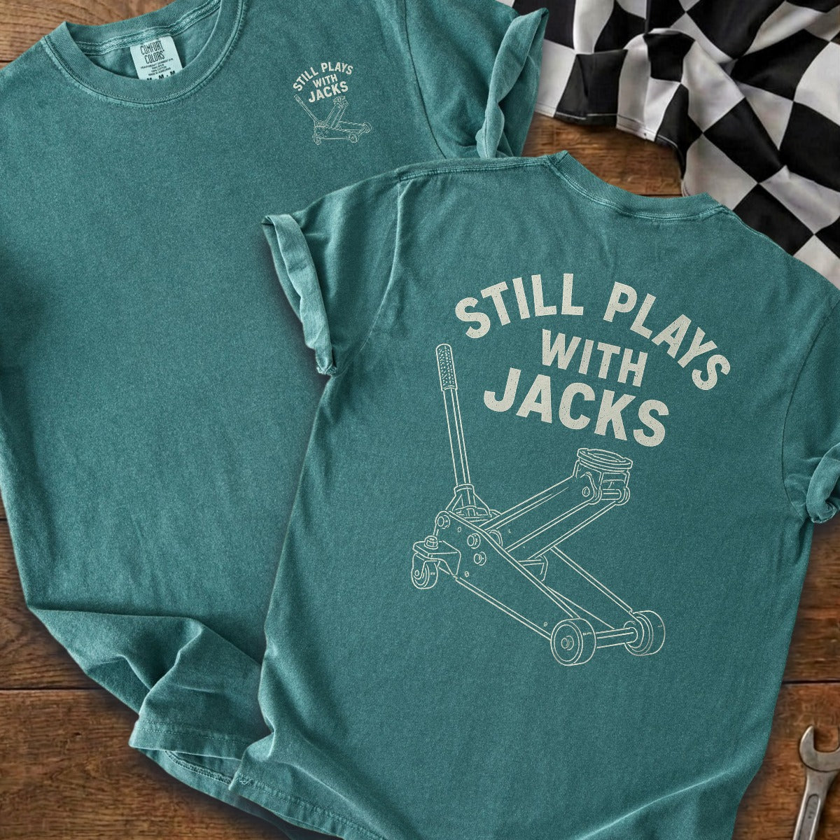 Blue Spruce | Left Chest + Back (refreshed)