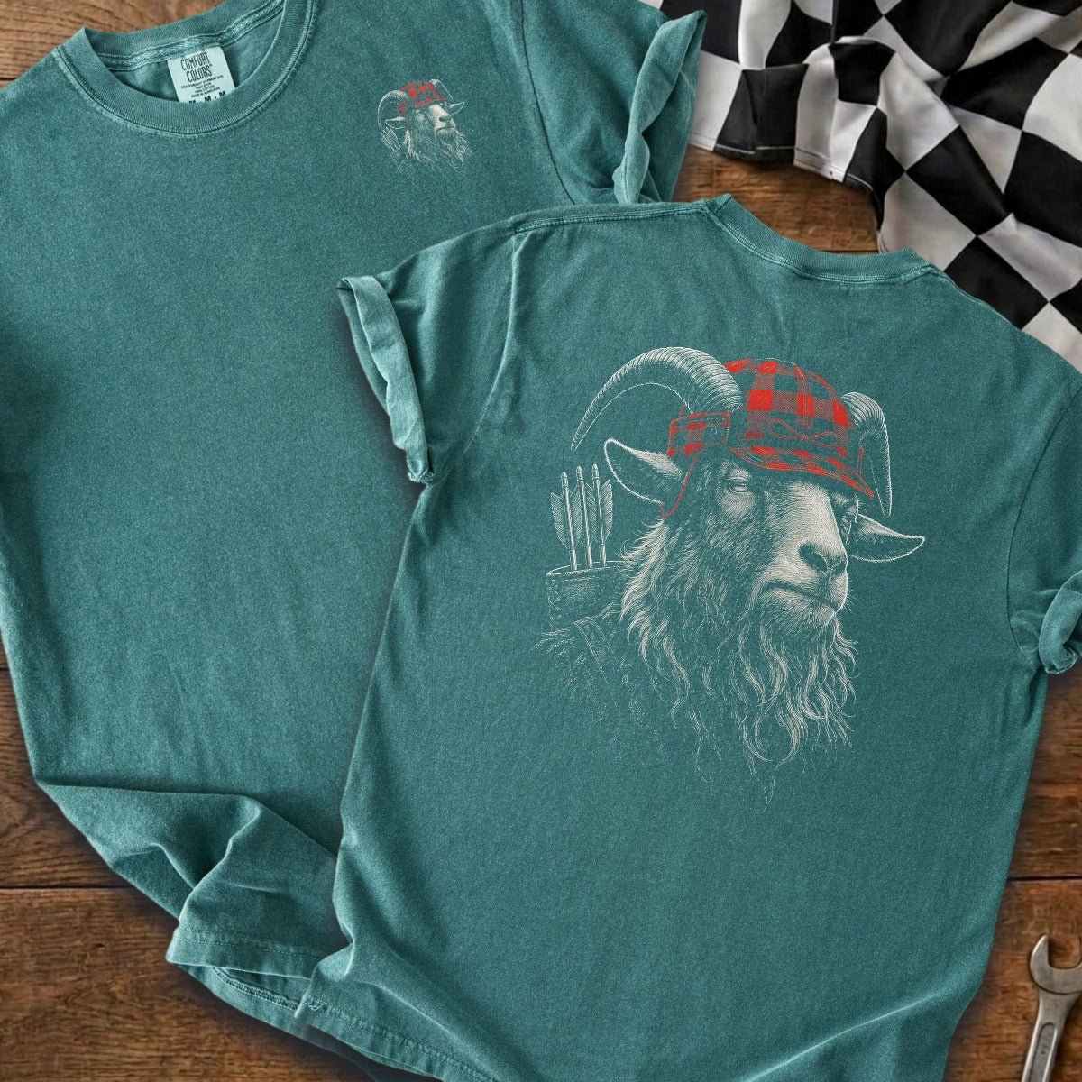 Blue Spruce | Left Chest + Back (refreshed)