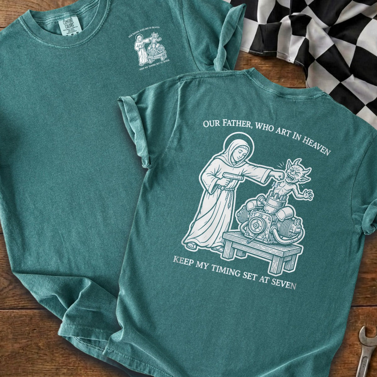 Blue Spruce | Left Chest + Back (refreshed)