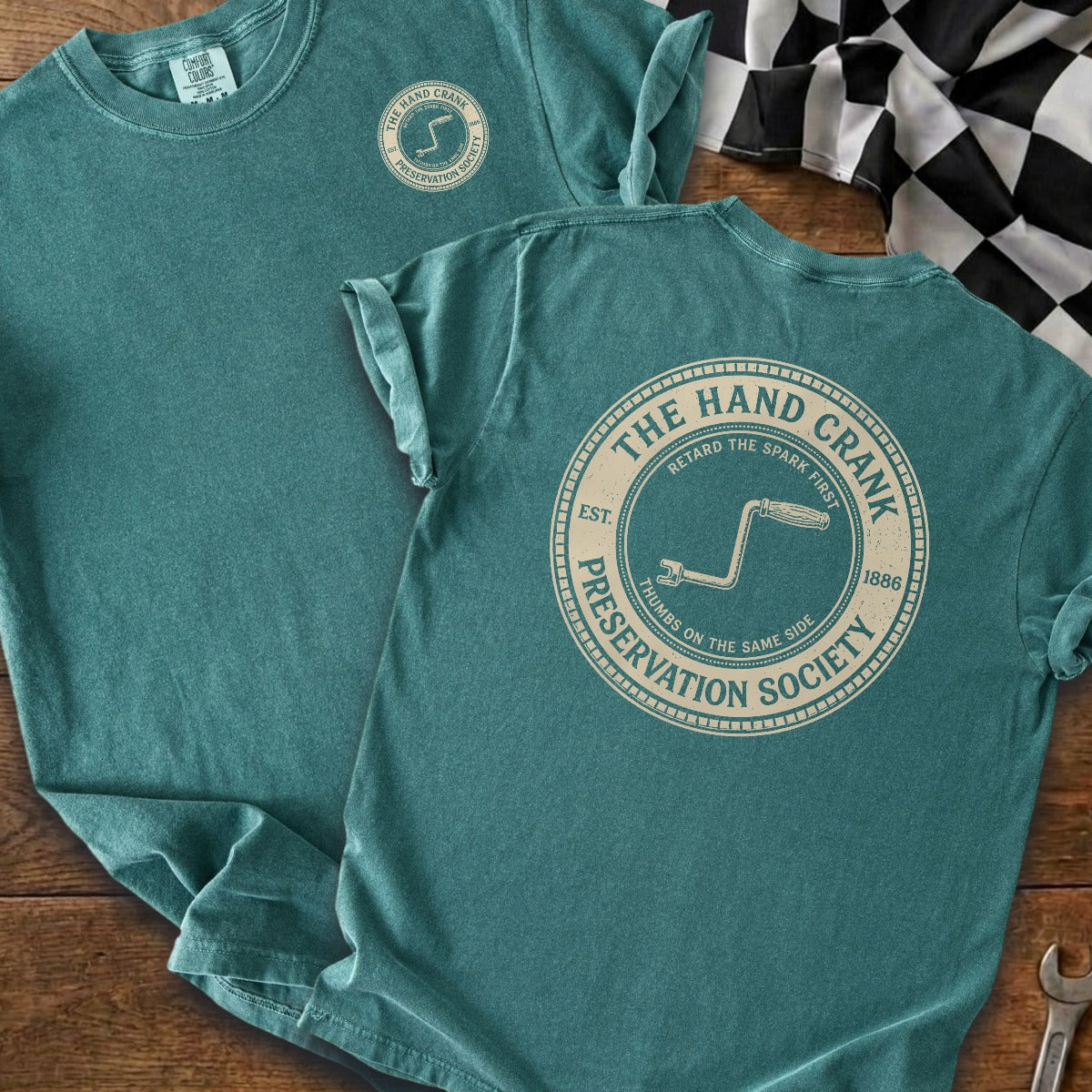 Blue Spruce | Left Chest + Back (refreshed)