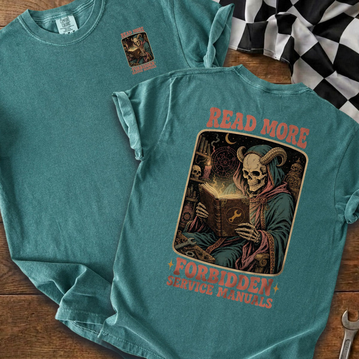 Blue Spruce | Left Chest + Back (refreshed)