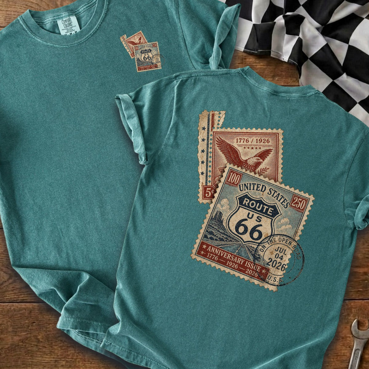 Blue Spruce | Left Chest + Back (refreshed)