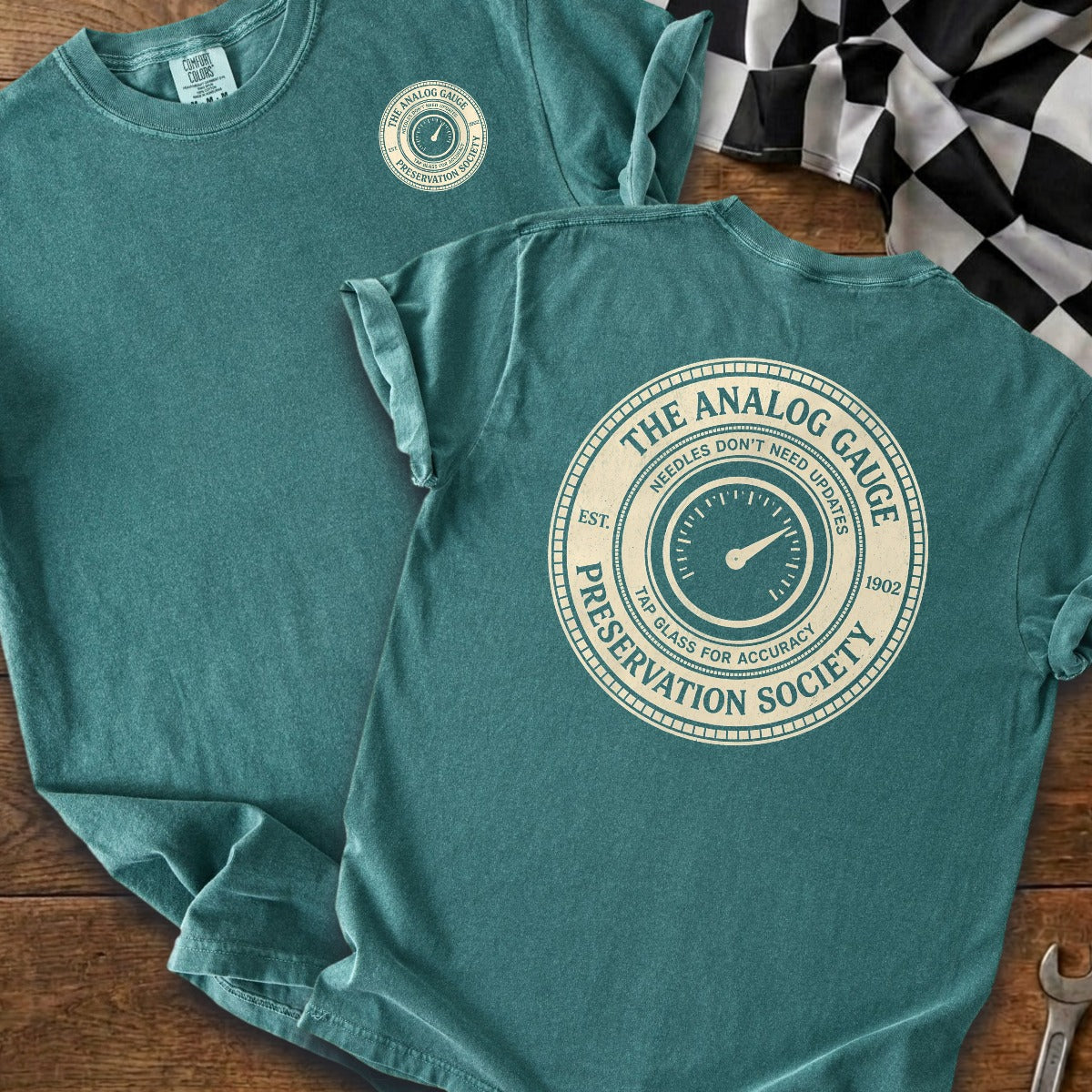 Blue Spruce | Left Chest + Back (refreshed)