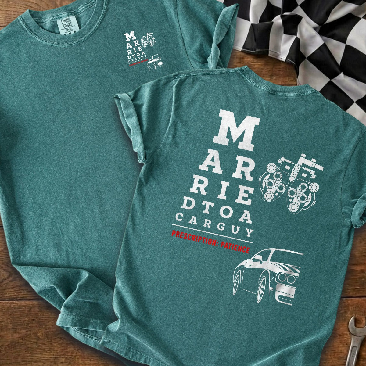 Blue Spruce | Left Chest + Back (refreshed)