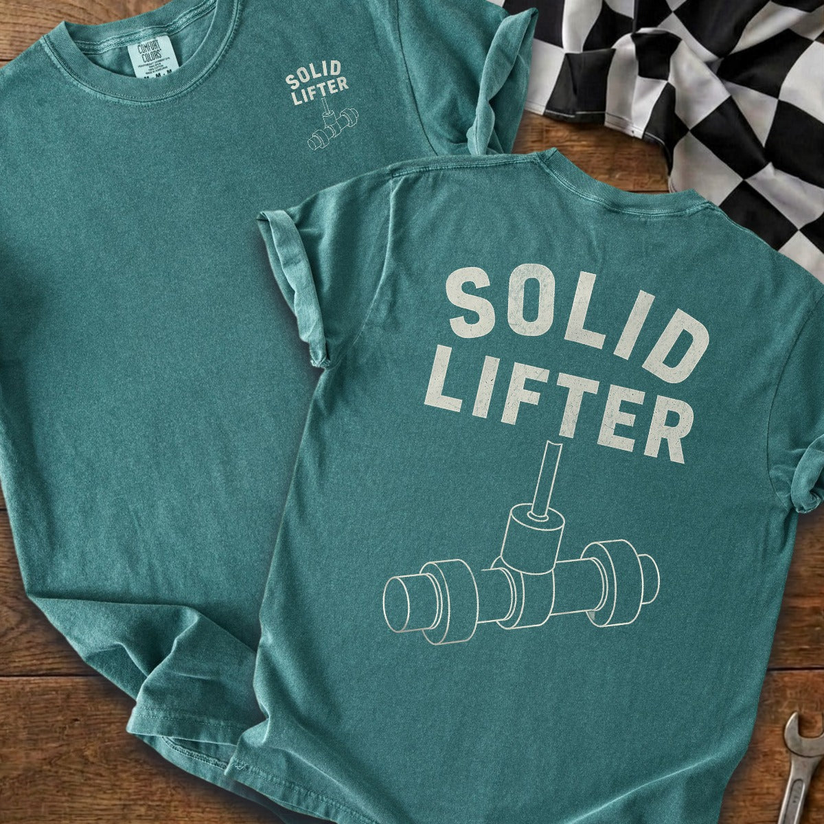 Blue Spruce | Left Chest + Back (refreshed)