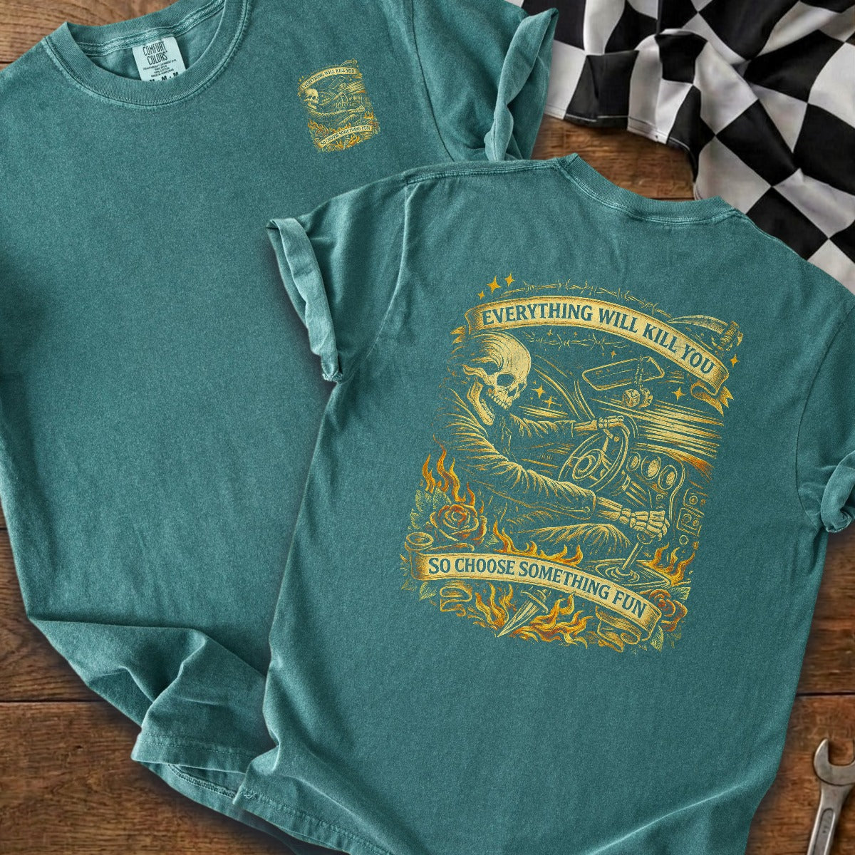 Blue Spruce | Left Chest + Back (refreshed)