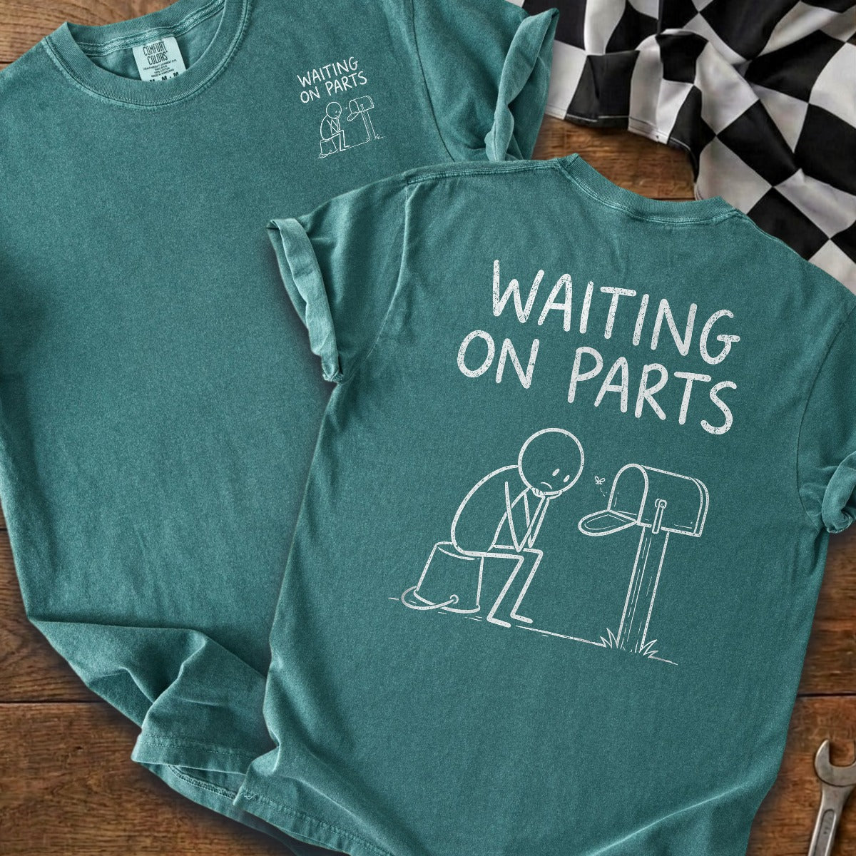 Blue Spruce | Left Chest + Back (refreshed)