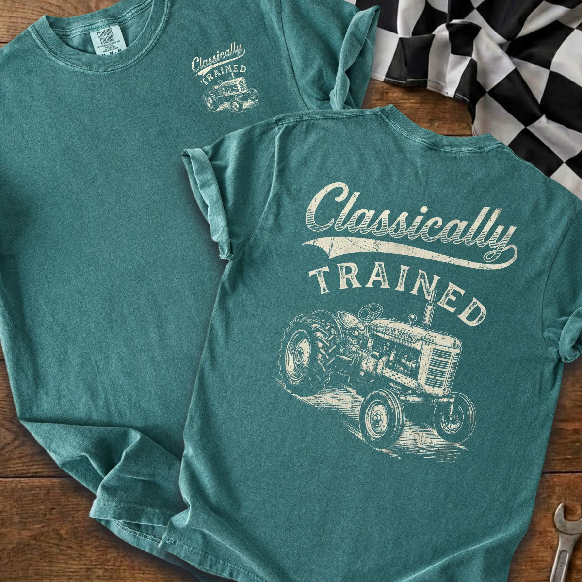 Blue Spruce | Left Chest + Back (refreshed)