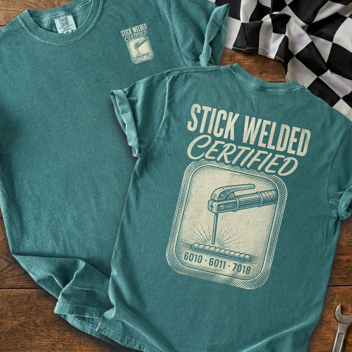 Blue Spruce | Left Chest + Back (refreshed)