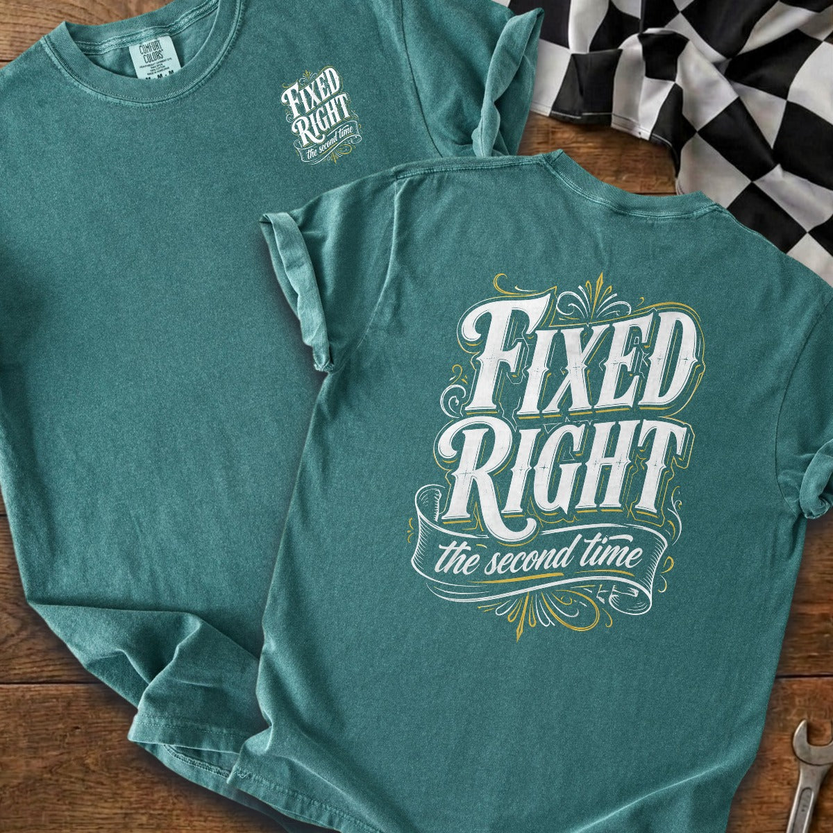 Blue Spruce | Left Chest + Back (refreshed)