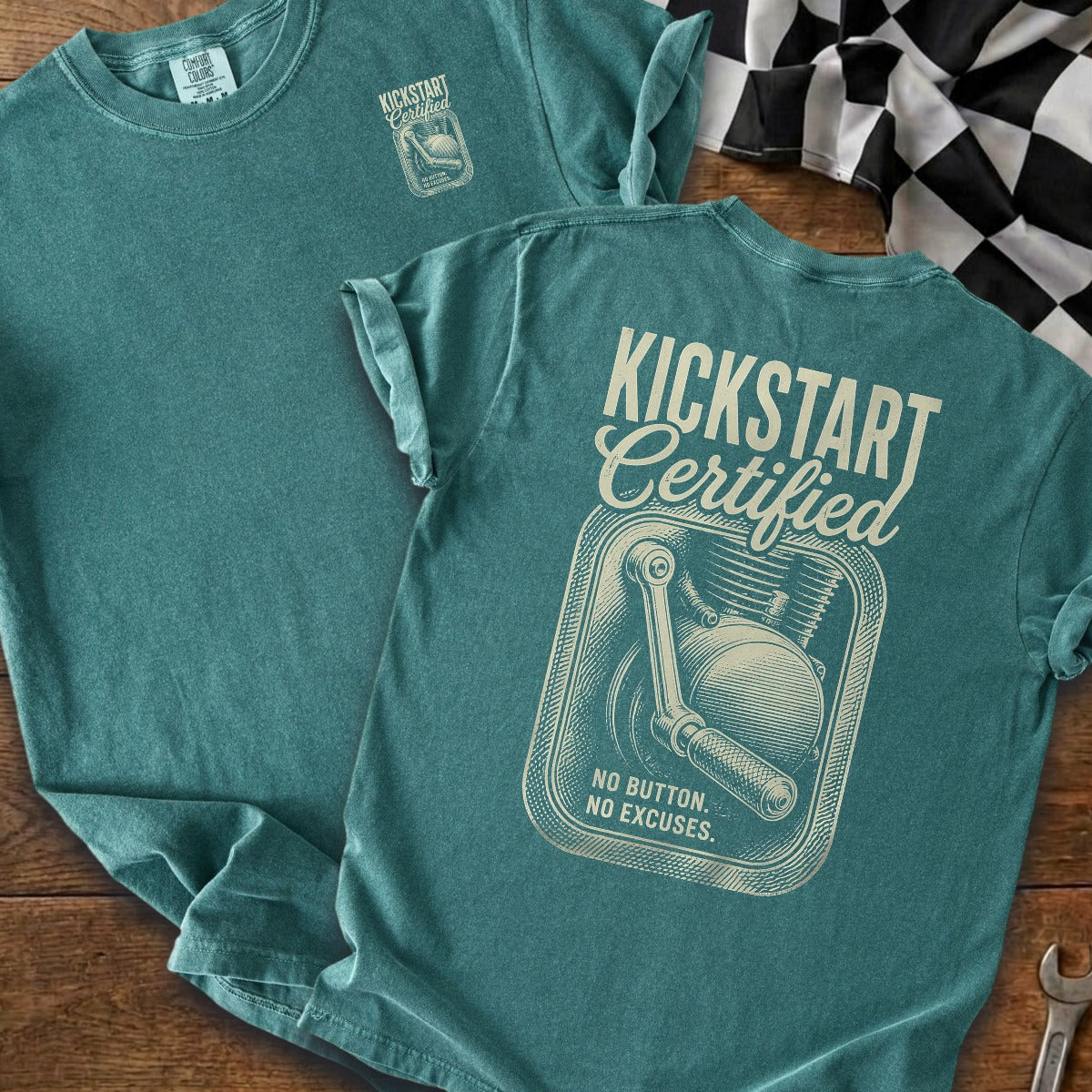 Blue Spruce | Left Chest + Back (refreshed)