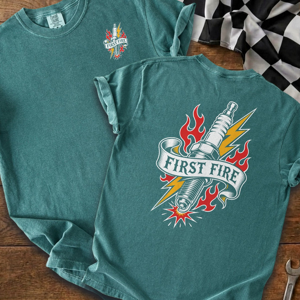 Blue Spruce | Left Chest + Back (refreshed)