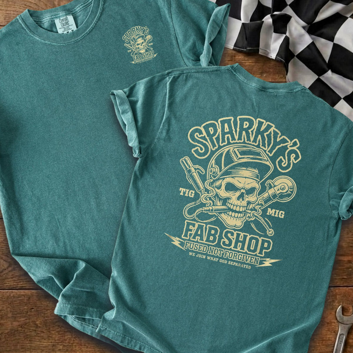 Blue Spruce | Left Chest + Back (refreshed)