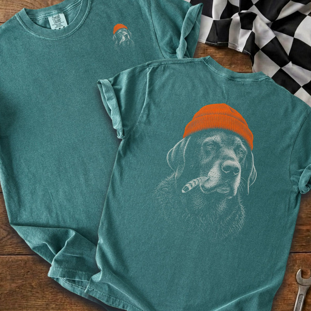 Blue Spruce | Left Chest + Back (refreshed)